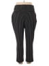 Hilary Radley Stripes Black Casual Pants Size XL - photo 2