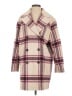 Ann Taylor Plaid Ivory Coat Size S - photo 1