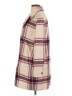Ann Taylor Plaid Ivory Coat Size S - photo 5