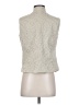 Talbots 100% Cotton Gray Vest Size S - photo 2