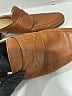Gucci 100% Leather Tan Brown Mules Heel Size 7 1/2 - photo 5