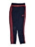 Adidas 100% Polyester Blue Track Pants Size S (kids) - photo 1