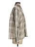 Splendid Plaid Gray Long Sleeve Blouse Size S - photo 4