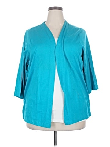 Ulla Popken 3/4 Sleeve Blouse (view 1)