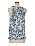 Naif Blue Sleeveless Blouse Size M - photo 2