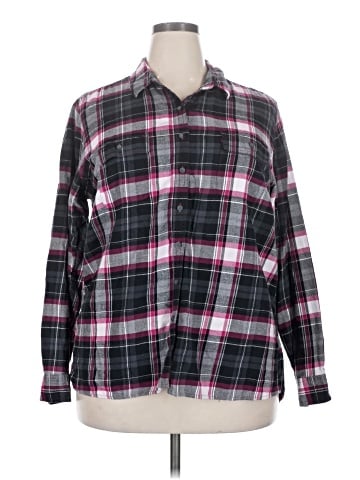 North Crest Long Sleeve Button-Down Shirt (view 1)