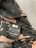 Paper Crown 100% Polyester Black 3/4 Sleeve Blouse Size XS - photo 8