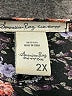 American Rag Cie 100% Polyester Black Sleeveless Blouse Size 2X - photo 7