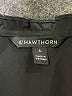 41Hawthorn 100% Polyester Black Short Sleeve Blouse Size L - photo 7