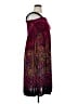Win Win Paisley Burgundy Cocktail Dress Size XL - photo 4