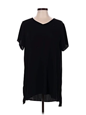 Susan Graver Short Sleeve Top (view 1)