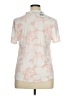 JM Collection Tropical Ivory Short Sleeve Blouse Size XL Petite - photo 2