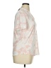 JM Collection Tropical Ivory Short Sleeve Blouse Size XL Petite - photo 4