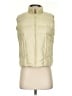 Banana Republic 100% Polyester Ivory Gold Vest Size S - photo 1