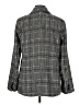 Old Navy 100% Polyester Plaid Gray Coat Size M - photo 2
