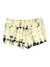Calia 100% Polyester Tie-dye Ivory Shorts Size L - photo 2