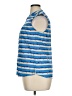 Steve Madden Blue Sleeveless Button-Down Shirt Size XL - photo 5