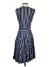 Max Studio Stripes Blue Casual Dress Size S - photo 2