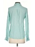 Joe Fresh Teal Long Sleeve Button-Down Shirt Size XS - photo 2