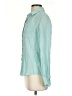 Joe Fresh Teal Long Sleeve Button-Down Shirt Size XS - photo 5