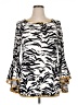 Coco Bianco Ivory Long Sleeve Blouse Size XL - photo 1
