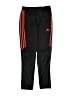 Adidas 100% Polyester Black Track Pants Size M (youth) - photo 1
