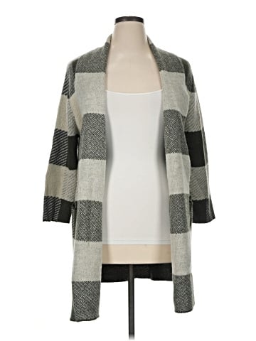 August Silk Cardigan (view 1)