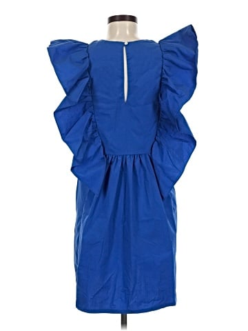 Blue Tassel Cocktail Dress (view 2)