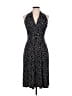 Evan Picone Polka Dots Black Cocktail Dress Size 10 Petite - photo 1