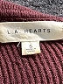 LA Hearts Burgundy Pullover Sweater Size S - photo 7