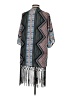 Tyche 100% Polyester Teal Kimono Size S - photo 2