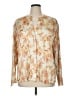 Vince. 100% Polyester Floral Damask Ivory Long Sleeve Blouse Size 1X - photo 1