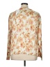 Vince. 100% Polyester Floral Damask Ivory Long Sleeve Blouse Size 1X - photo 2