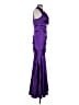 Xscape Purple Cocktail Dress Size 4 - photo 4