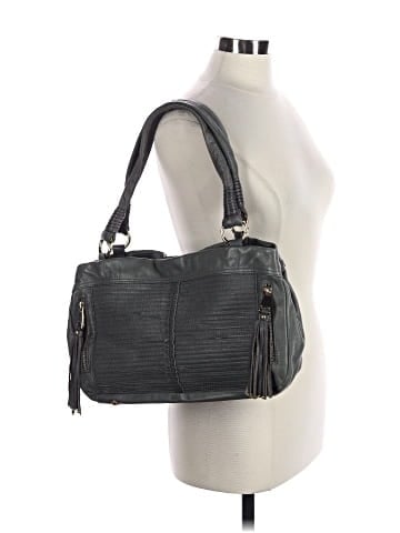 B Makowsky Leather Shoulder Bag (view 2)