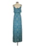 Bebe Blue Casual Dress Size L - photo 2