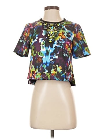Nanette Lepore Short Sleeve Blouse (view 1)