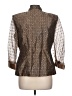 R&M Richards 100% Polyester Brown Blazer Size 12 - photo 2