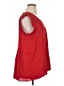 Everleigh Red Sleeveless Blouse Size XL - photo 4
