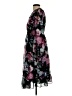 Alex Marie 100% Polyester Floral Black Cocktail Dress Size S - photo 5