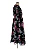 Alex Marie 100% Polyester Floral Black Cocktail Dress Size S - photo 4