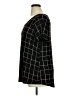 Evri Plaid Black Short Sleeve T-Shirt Size 1X - photo 5