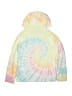 Old Navy Tie-dye Yellow White Pullover Hoodie Size 14 - photo 2