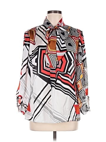JLo by Jennifer Lopez Long Sleeve Blouse (view 1)