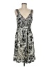 Sue Wong 100% Polyester Print Gray Cocktail Dress Size 8 - photo 1