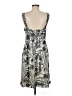 Sue Wong 100% Polyester Print Gray Cocktail Dress Size 8 - photo 2