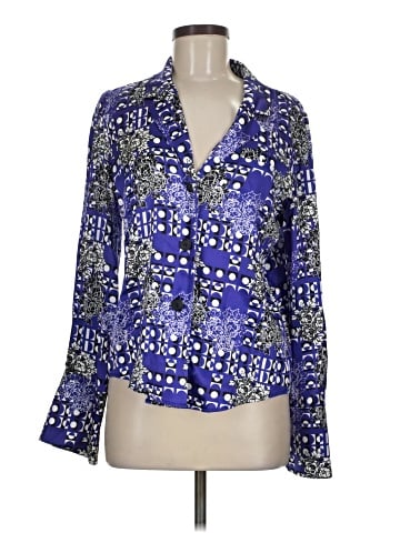 Snow Xue Gao Long Sleeve Silk Top (view 1)