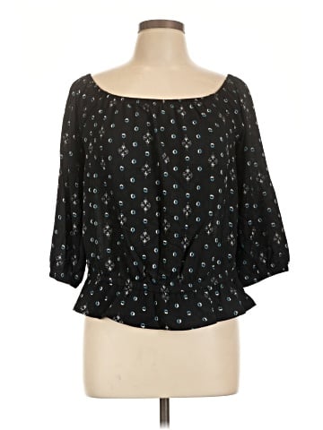 Ann Taylor Factory 3/4 Sleeve T-Shirt (view 1)