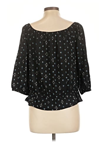 Ann Taylor Factory 3/4 Sleeve T-Shirt (view 2)