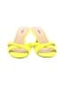 L'Agence 100% Leather Yellow Sandals Size EU 38 1/2 - photo 2